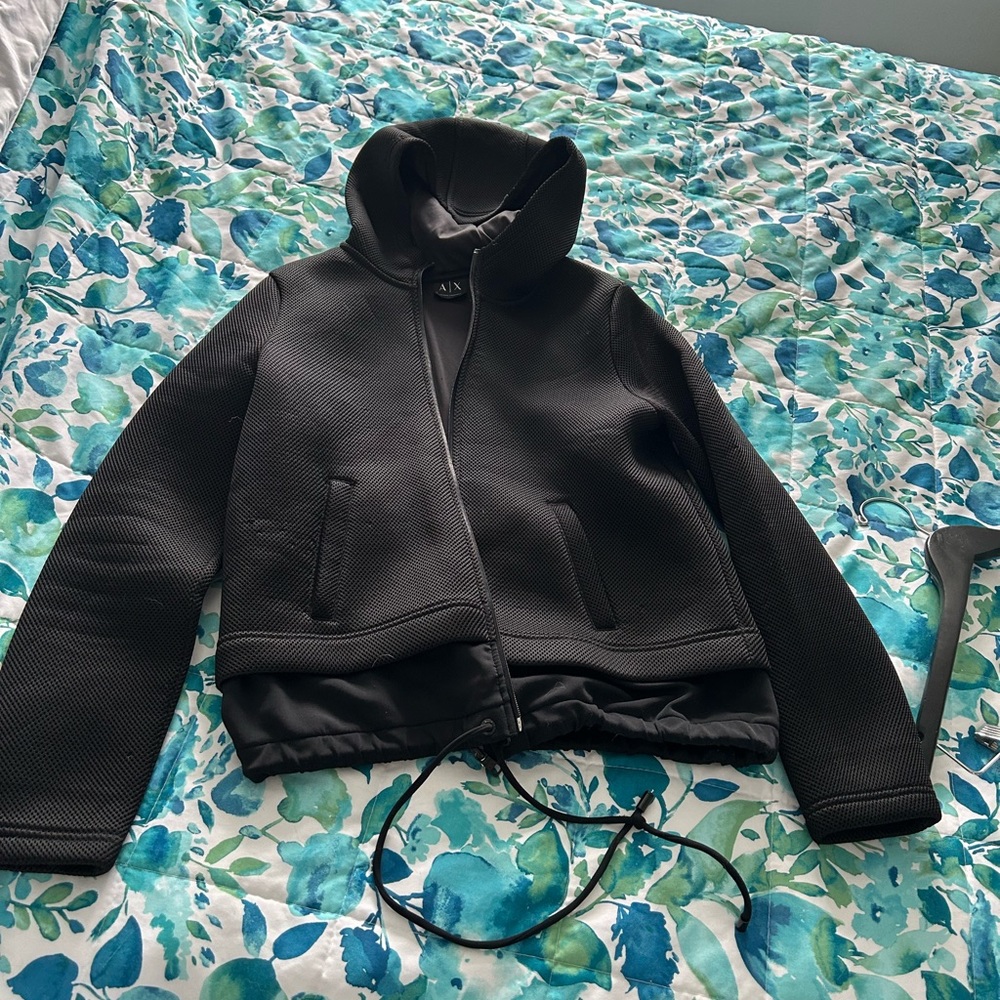 Armani Exchange zipper hoodie